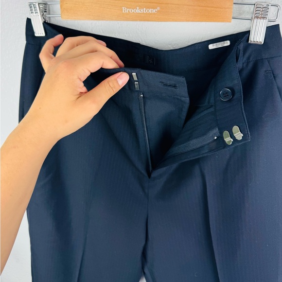 JENNI KAYNE Brentwood Trouser Dark Navy Pants in Size 0 - Picture 9 of 12